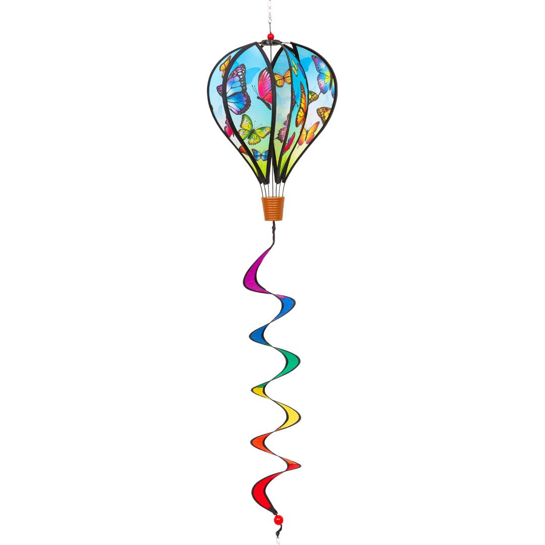 Windspiel Twist Hot Air Balloon Butterflies Mini