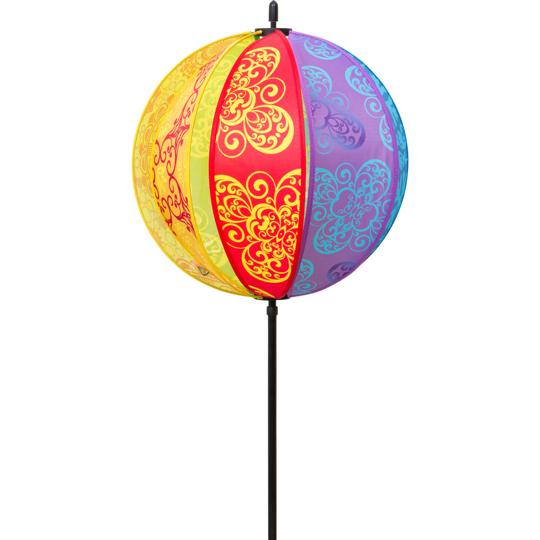 Standwindspiel Spinning Ball Victorian Style