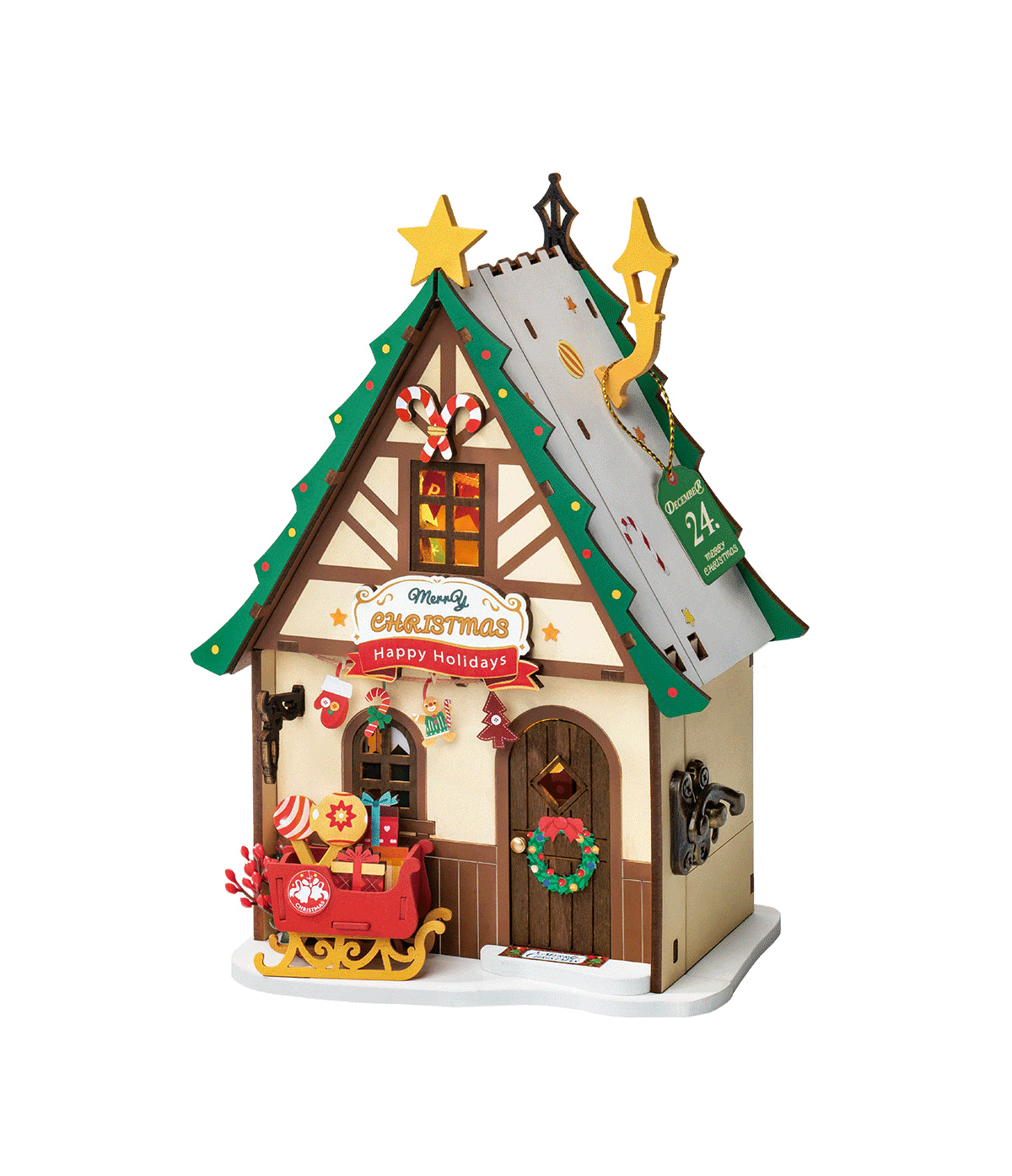 Twinkling Christmas House