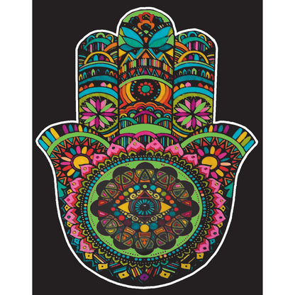 Samtausmalbild FATIMAS HAND 47 x 35 cm