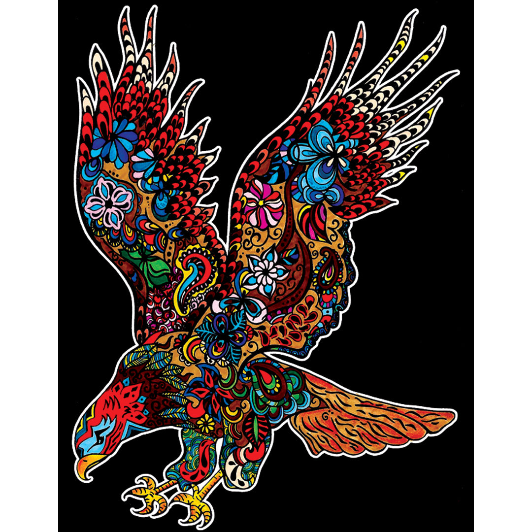 Samtausmalbild ADLER 47 x 35 cm