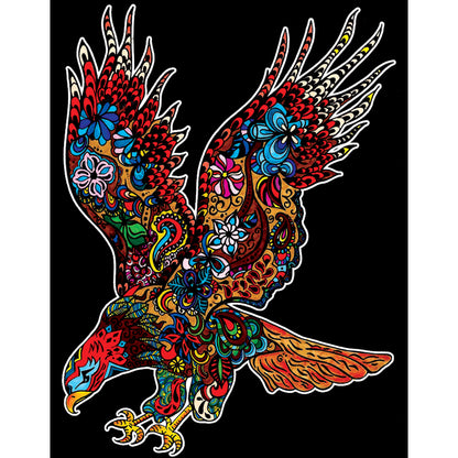 Samtausmalbild ADLER 47 x 35 cm