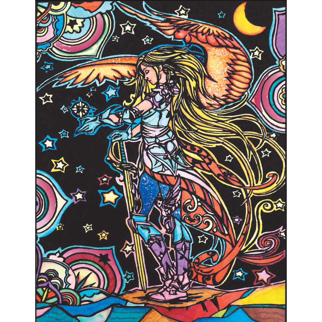 Samtausmalbild SERAPHIM 47 x 35 cm