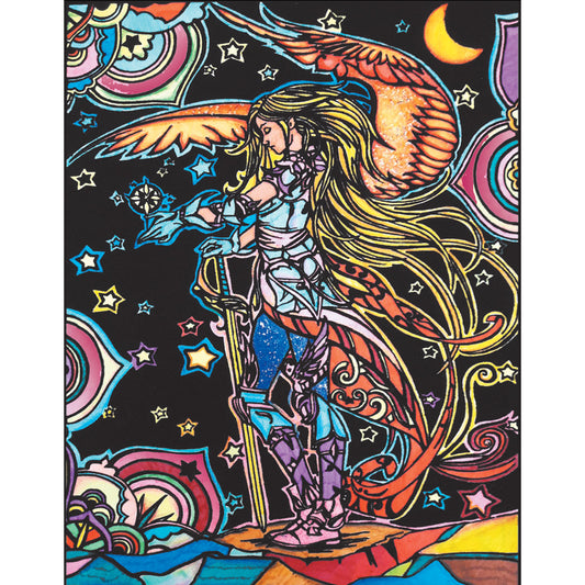 Samtausmalbild SERAPHIM 47 x 35 cm